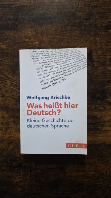 Was heißt hier Deutsch?