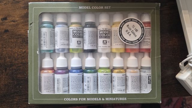 Acrylic model paints